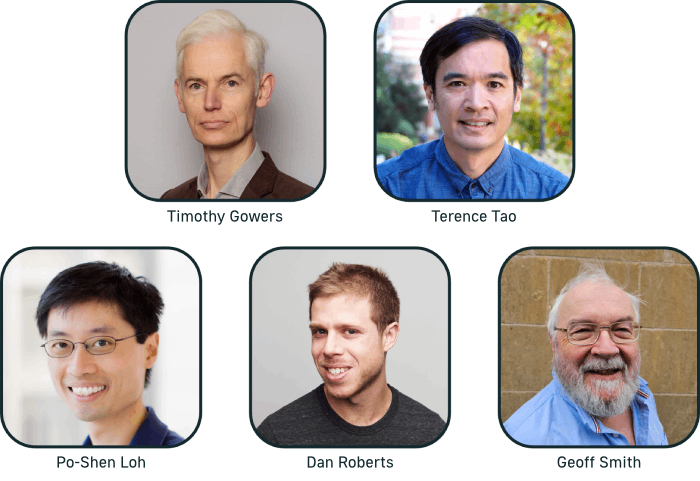 Headshots of the existing Advisory Committee members